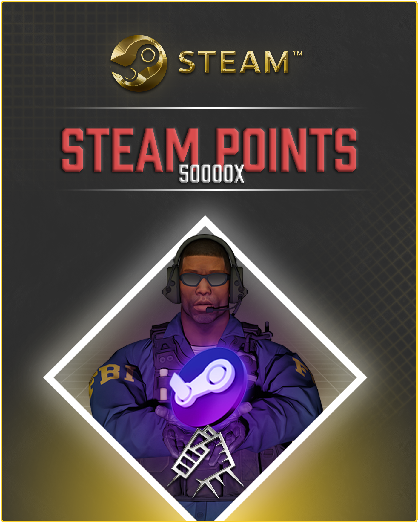 50.000 Steam Points